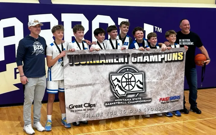 Bozeman Flight, 2026 7th Grade Boys MSBC State Champions